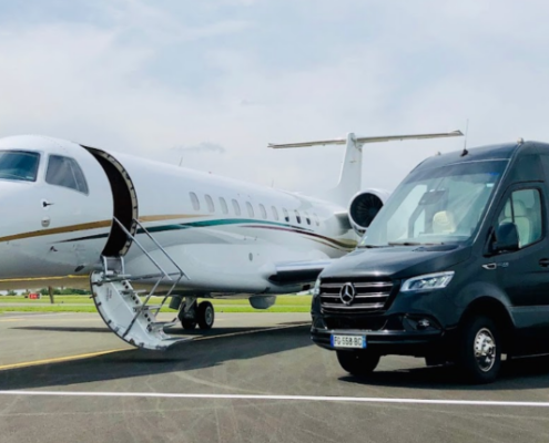 Breizhcab, transport en minibus et minicar Mercedes Sprinter Van VIP