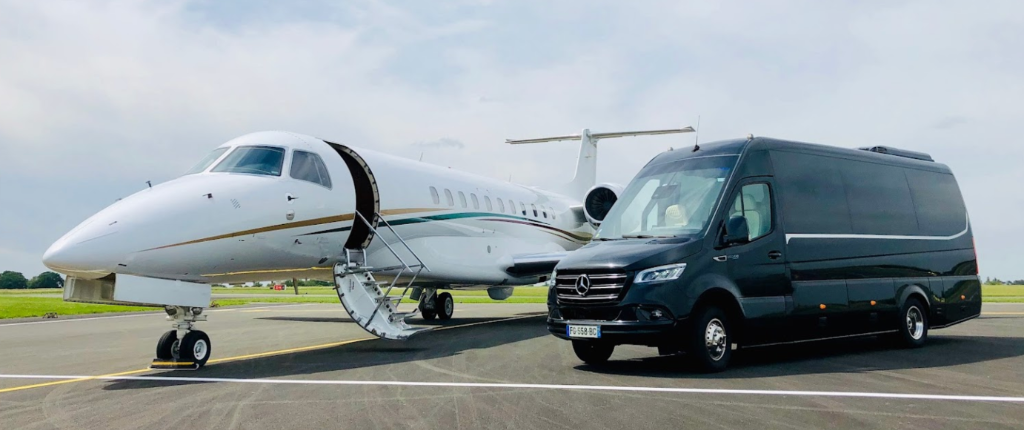 Breizhcab, transport en minibus et minicar Mercedes Sprinter Van VIP